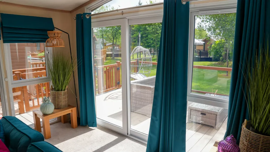 Light-filled sitting area opening to the garden